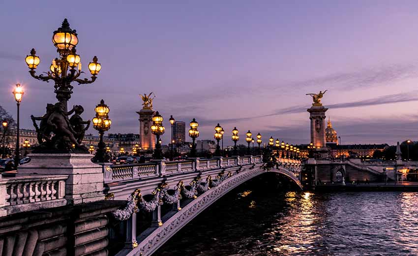 نمایی از شهر پاریس