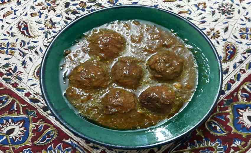 کوفته سبزی شیرازی
