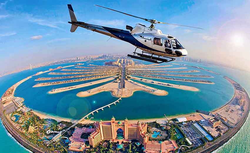 هلیکوپتر سواری دبی