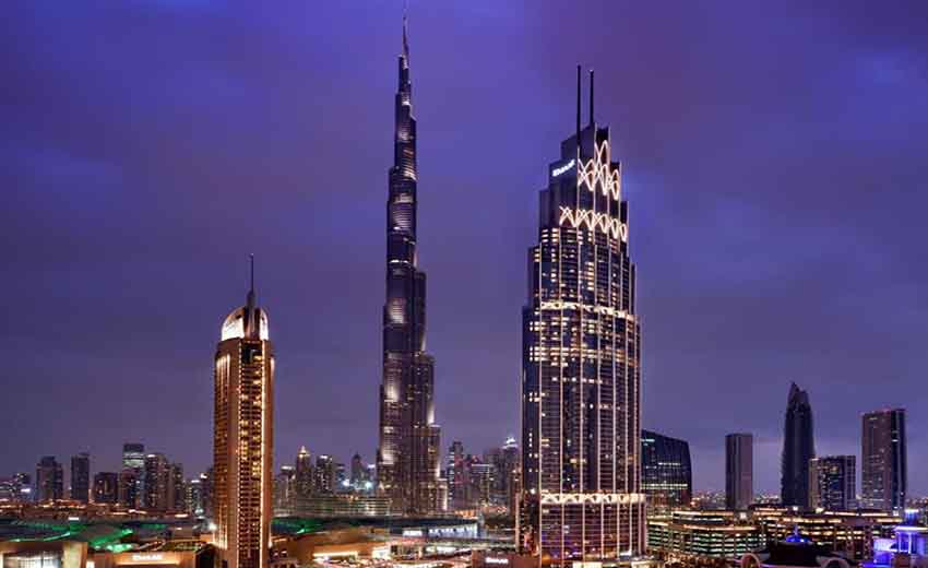 برج آدرس بولوارد دبی