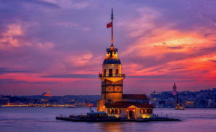 برج دختر استانبول
