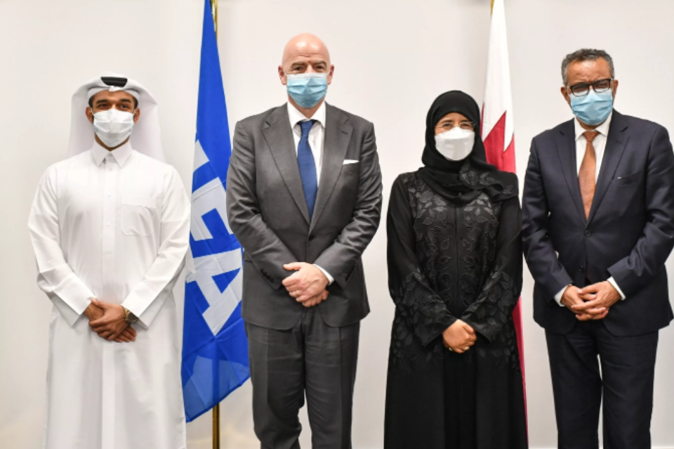 توافق اقدامات ویژه سلامتی جام جهانی بین قطر و WHO