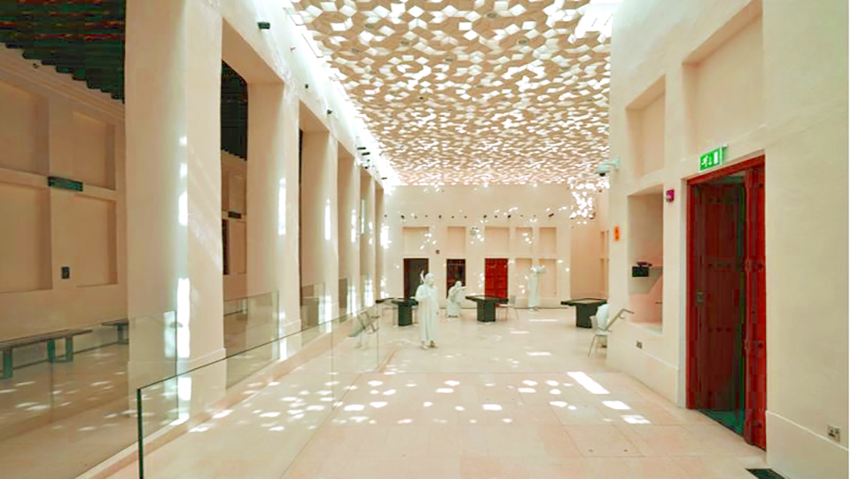 تصویر نشان دهنده موزه مشیرب قطر است