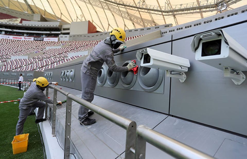 تهویه و خنک کننده هوا در استادیوم قطر 2022