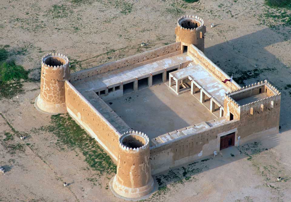 قلعه الزباره نمای کلی