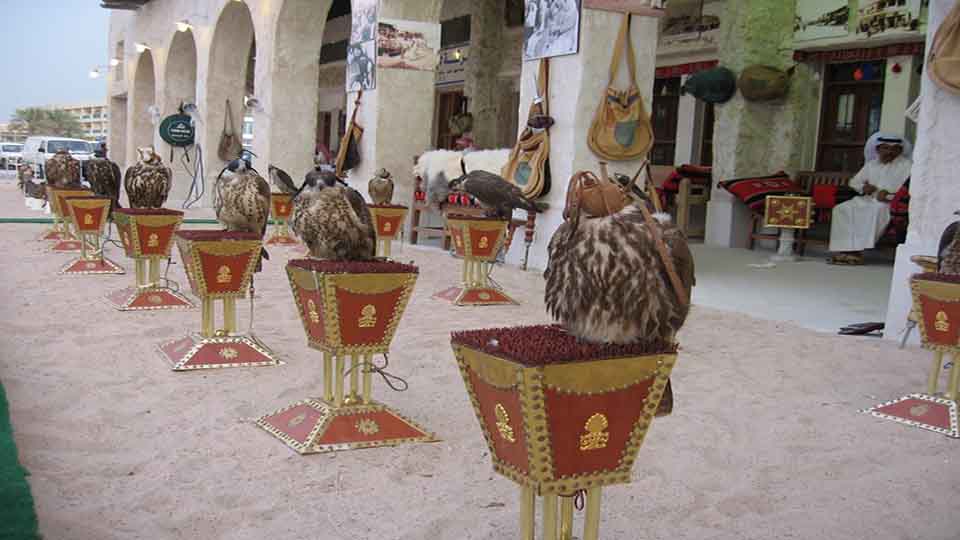 نمایی از سوق شاهین قطر