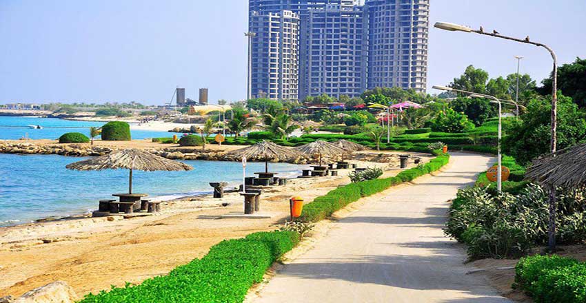 نمایی زیبا از طبیعت کیش