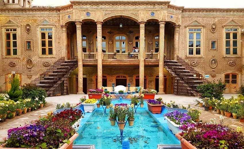 نمایی از خانه داروغه مشهد