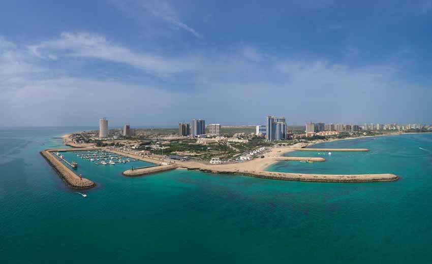 نمایی از جزیره کیش