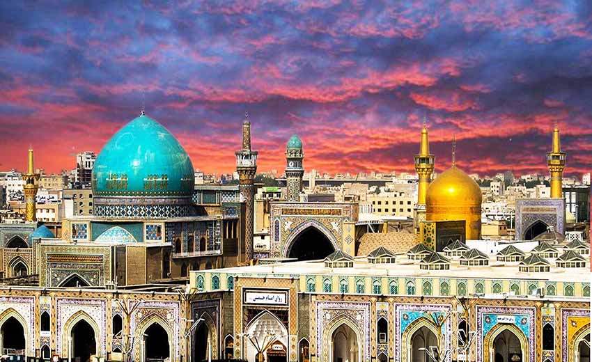 نمایی از مسجد گوهرشاد