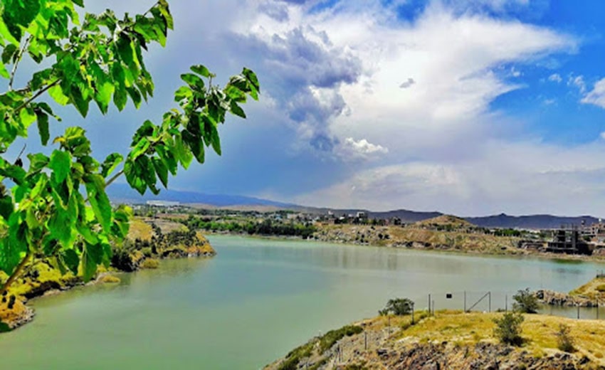 نمایی از بند گلستان مشهد