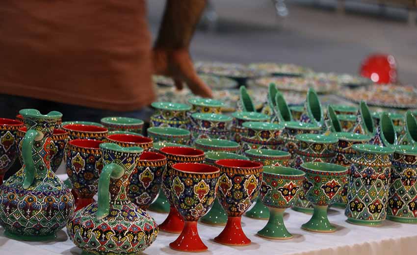 کوزه های سفالی کیش