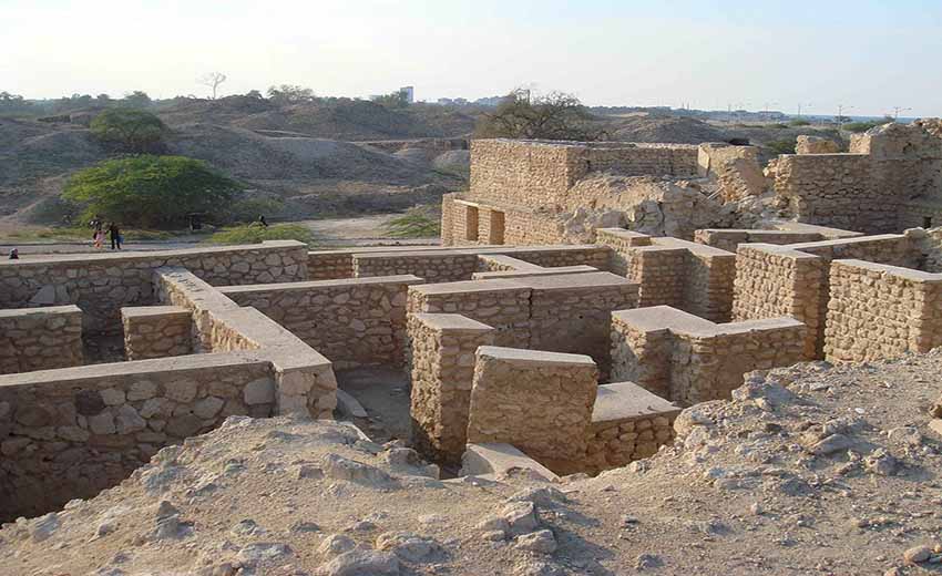 نمایی از شهر باستانی حریره