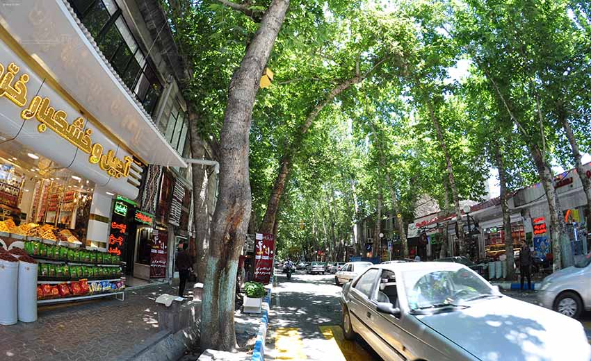 نمایی از طرقبه مشهد