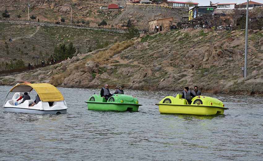 قایق سواری در چالیدره