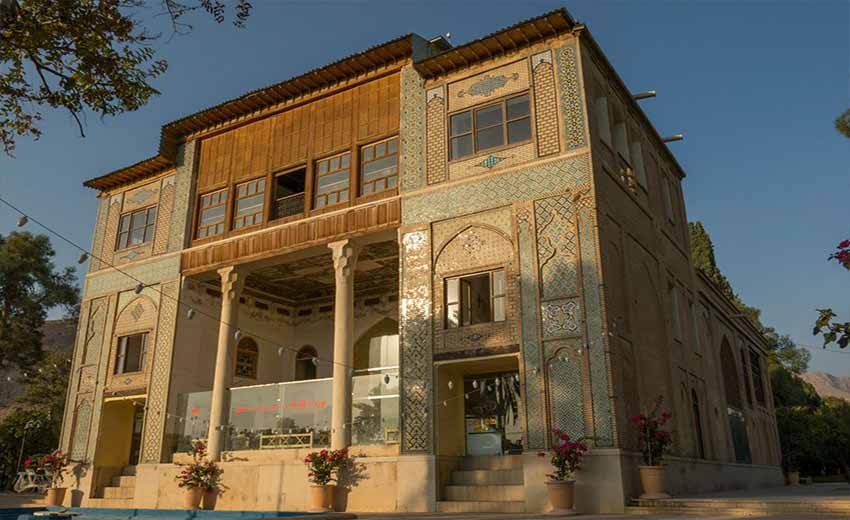 نمایی از باغ دلگشا
