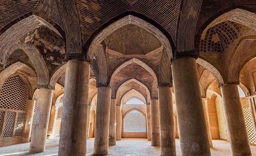 نمایی از مسجد جامع اصفهان