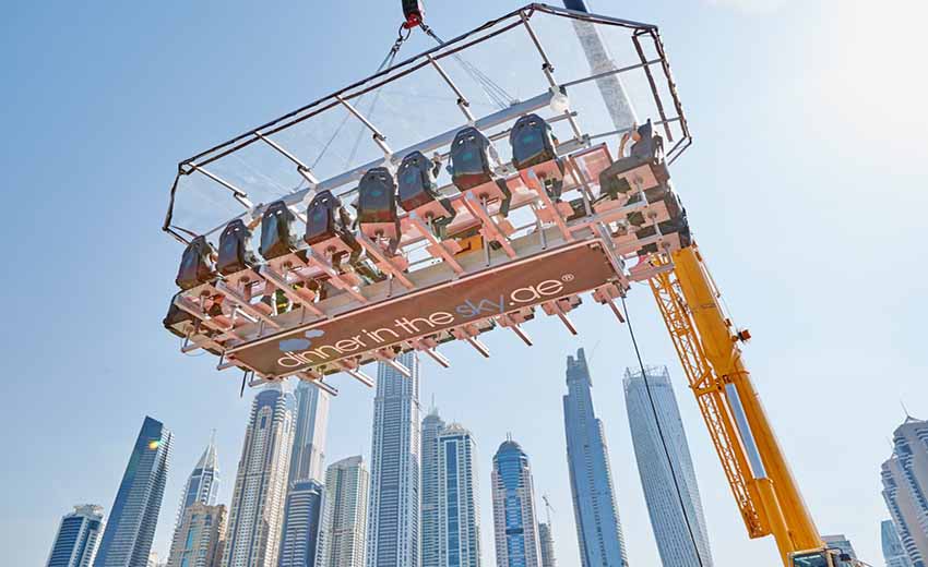 رستوران Dinner In The Sky