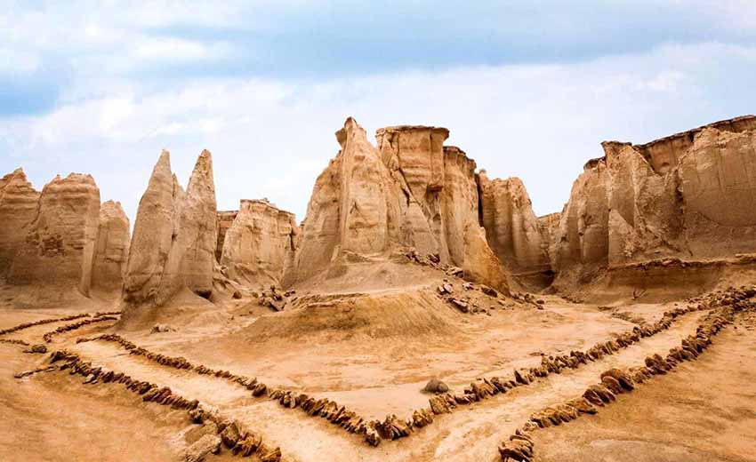 نمایی از دره ستارگان قشم