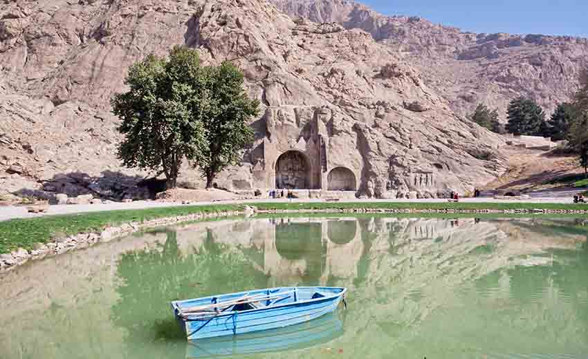 تصویری از غار کرمانشاه