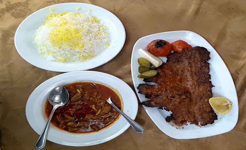 رستوران های کرمانشاه و دنده کباب های کرمانشاه
