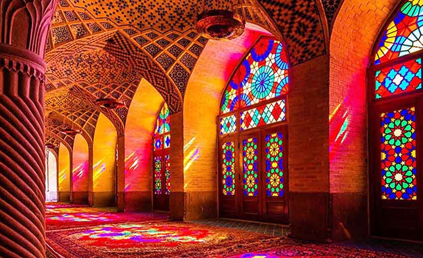 مسجد نصیر الملک شیراز، تاریخچه و معماری