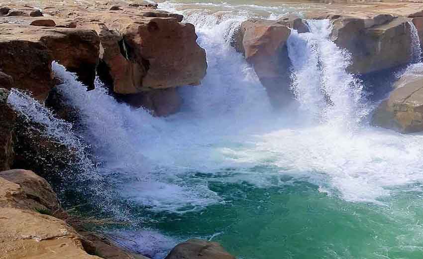 آبشار افرینه پل دختر
