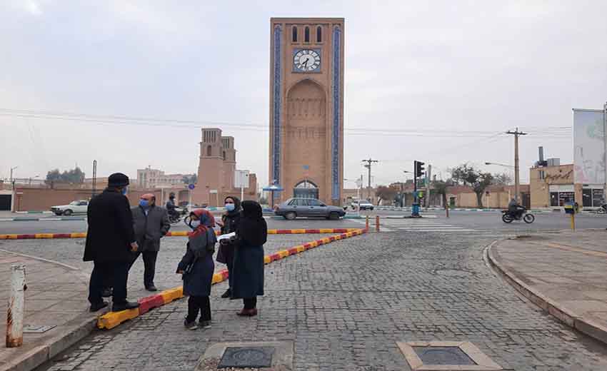 میدان ساعت یزد