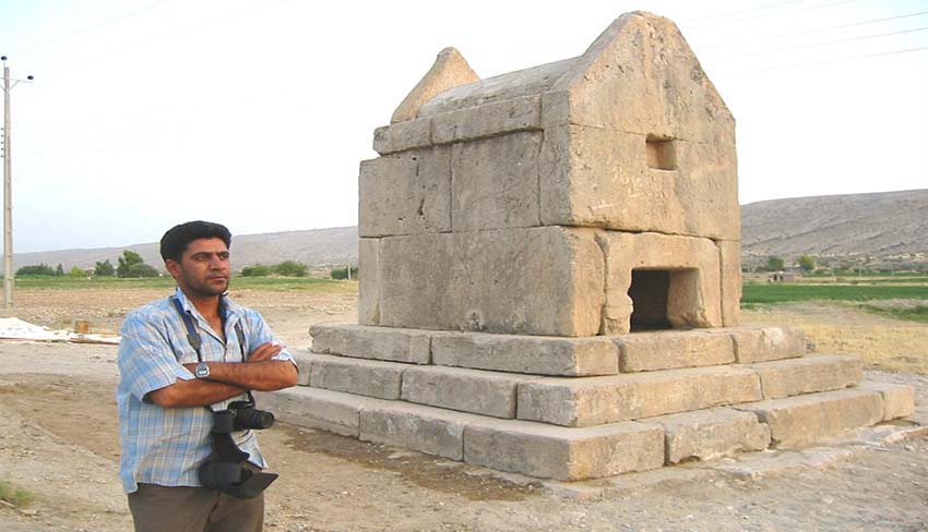 تصویری از گور دختر بوشهر