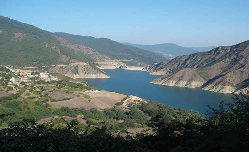 سد سلیمان تنگه مازندران