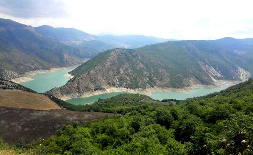 سد سلیمان تنگه مازندران