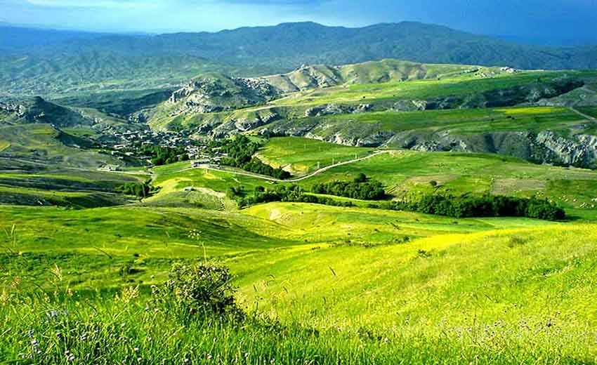 نمایی از جنگل فندقلو اردبیل