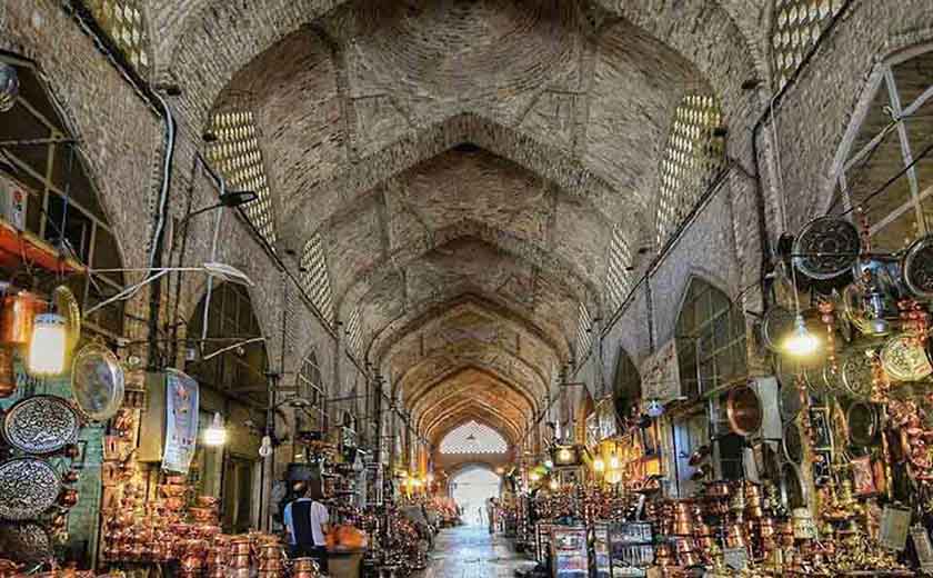 بازار قدیمی بوشهر و بخش های مختلف آن