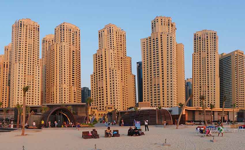 منطقه جی بی آر دبی (JBR dubai)