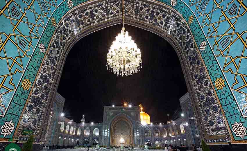 نمایی از مسجدگوهرشاد