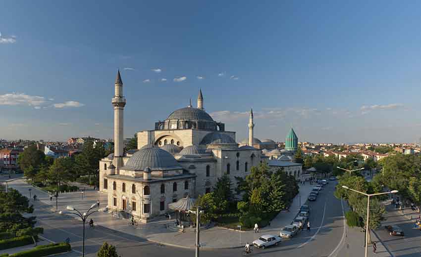 نمایی از قونیه