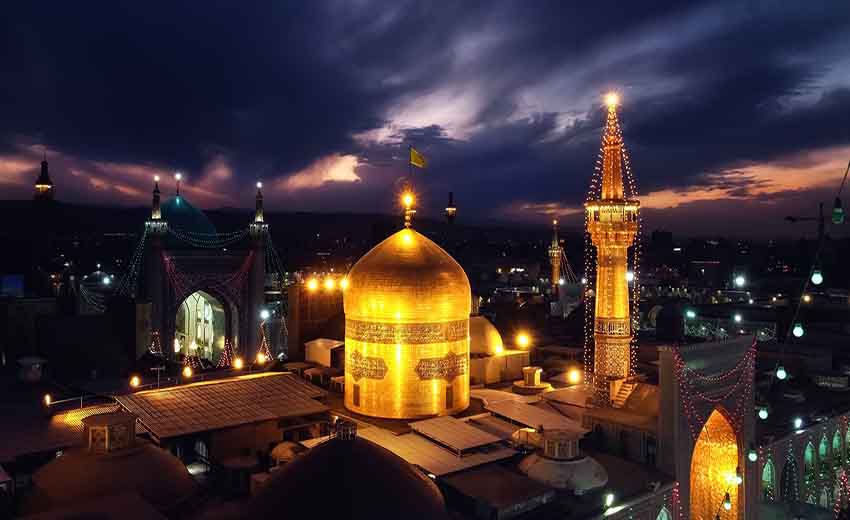 نمایی از حرم امام رضا