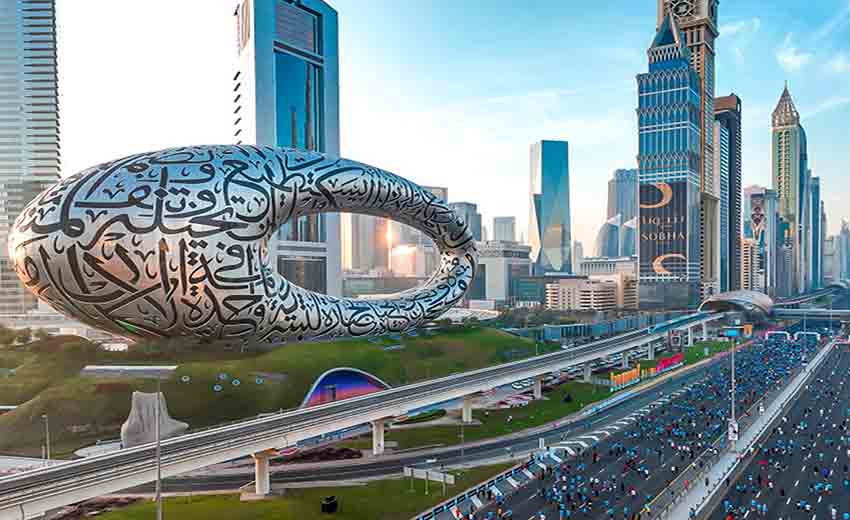 خیابان شیخ زاید دبی