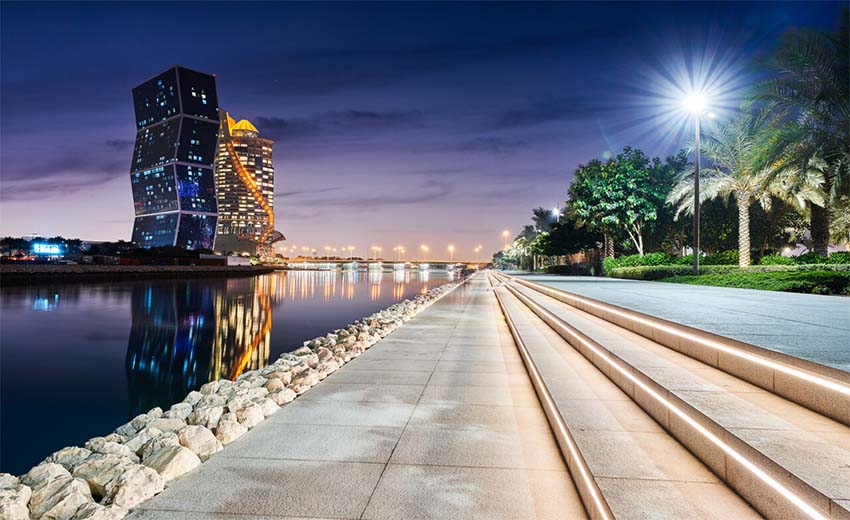 تفرجگاه لوسیل مارینا (Lusail Marina Promenade)