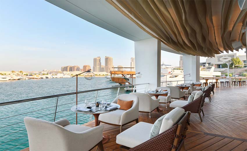 رستوران بی لانژ دوحه (B-Lounge Doha)
