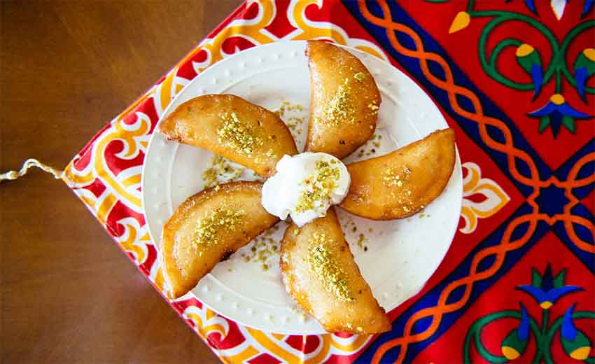 شیرینی Qatayef