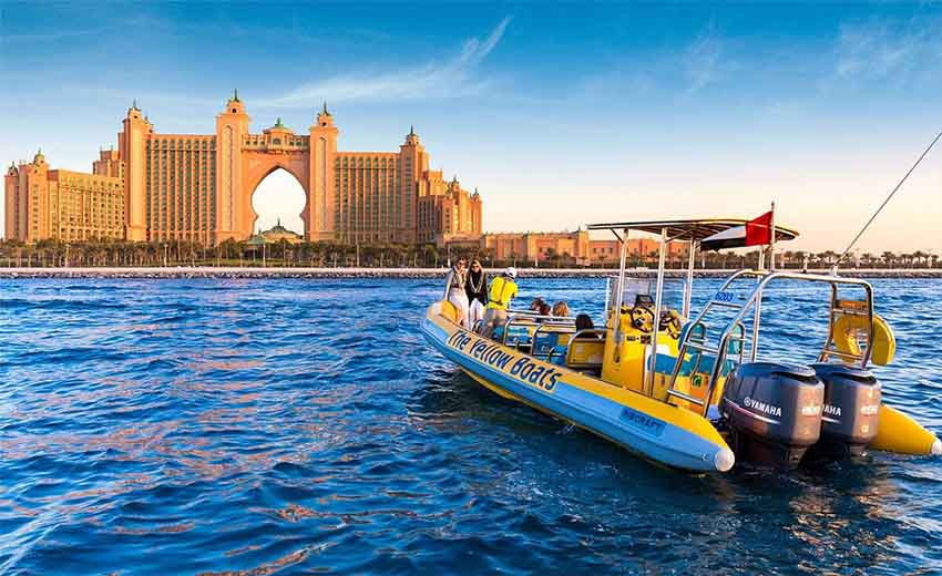 قایق سواری در دبی