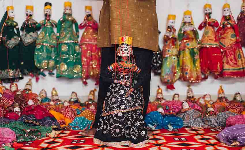 عروسکهای راجستان