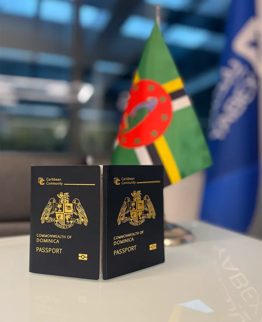 تصویر واقعی از پاسپورت دومینیکا اخذ شده توسط یابکس